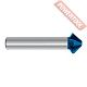 Зенковка по металлу HSS-XE Blue-Tec 90 градусов 4,3 мм цилиндрический хвостовик LENZ LZSK-20043 F