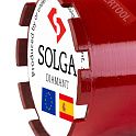 Коронка алмазная по бетону 122х450 мм 1 1/4 UNC SOLGA DIAMANT Ag SDAg122.450