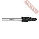 Борфреза твердосплавная с покрытием Black-Tec форма L 16х33х8х78 мм насечка HP-7 KARNASCH 11.5085-065