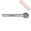 Борфреза твердосплавная форма D 6х5х3х38 мм насечка HP-4 KARNASCH 11.3032-050