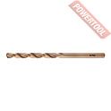 Сверло спиральное по металлу HSSE-Co5 4,3х43 мм цилиндрический хвостовик 10 шт LENZ LZST-01043