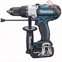 Аккумуляторная ударная дрель-шуруповерт MAKITA DHP 444 RFE