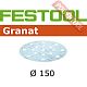 Шлифовальный круг FESTOOL Granat STF D150/16 P320 GR/10
