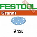 Шлифовальный круг FESTOOL Granat STF D125/90 P220 GR/100