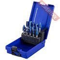 Набор борфрез твердосплавных с покрытием Blue-Tec 10/12 мм насечка HP-3 10 шт LENZ LZBS 030 C3