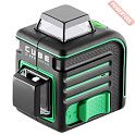 Лазерный уровень построитель плоскостей ADA Cube 3-360 Green Professional Edition в комплекте штатив