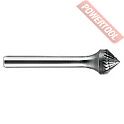 Борфреза твердосплавная форма K 12х6х6х51 мм насечка AL RODMIX 3012060603