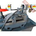 Полуавтоматический ленточнопильный станок по металлу METAL MASTER MGH-300 Z60 (с гид. натяж)