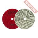 АГШК (черепашка) алмазный гибкий шлифовальный круг 100 мм 400 mesh мокрый и сухой DIAM Extra Line Universal