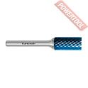 Борфреза твердосплавная с покрытием Blue-Tec форма B 6х18х6х50 мм насечка HP-2 KARNASCH 11.5010-050