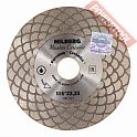 Диск алмазный по керамограниту 115х22,23х1,6 мм HILBERG Master Ceramic HM521