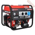 Бензиновый генератор A-iPower A5500EA с блоком АВР 230В/400В и транспортировочным комплектом L