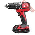 Аккумуляторная ударная дрель-шуруповерт MILWAUKEE M18 BLPD-202C