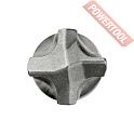 Бур SDS-Plus 10х400/460 мм 4 грани D.BOR 4CX Plus 4XPD10L0460