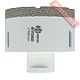 Коронка алмазная по керамограниту 68х35 мм хвостовик M14 TRIO DIAMOND Vacuum Brazed VB068