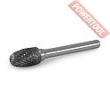 Борфреза твердосплавная форма E 10х16х6 мм насечка DC MESSER E1016M06