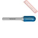 Борфреза твердосплавная с покрытием Blue-Tec форма C 6х18х6х50 мм насечка HP-4 KARNASCH 11.5022-055