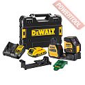 Лазерный уровень построитель плоскостей DeWALT DCE 088D1 G18 12В/18В